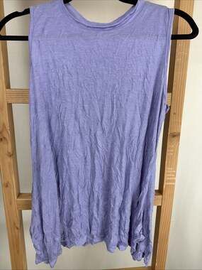 NWT Shana Lavendar Purple Scoop Neck Tank Top #1122 Size XS